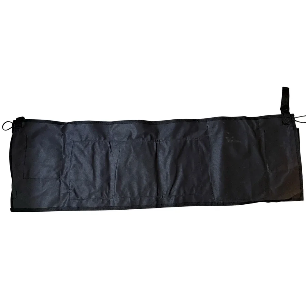 Tough Sturdy Tool Craft Canvas Organizer Mounts on‎ Wall Black